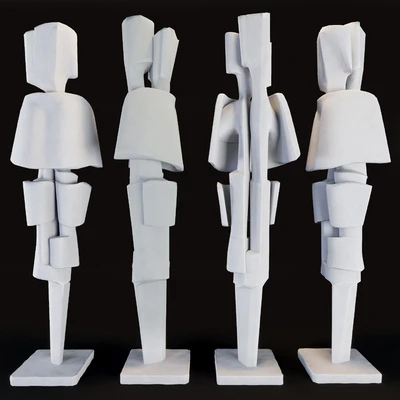 Flair 1970 Roger Desserprit Sculpture — Ver 1