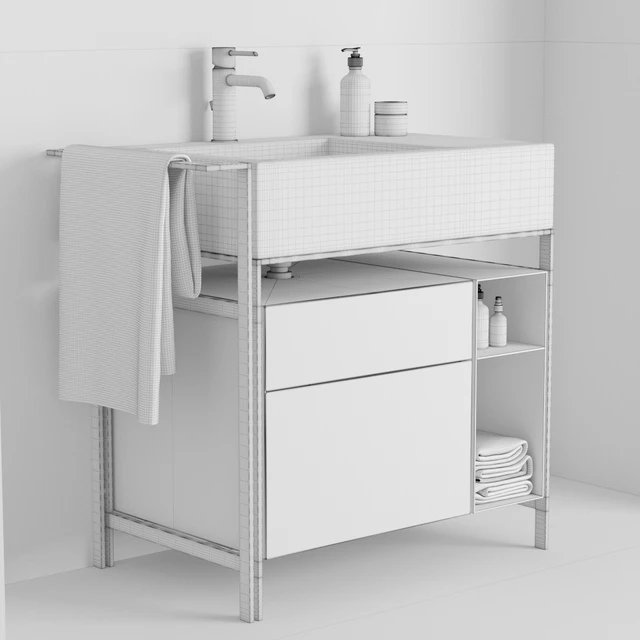 Ceramica Cielo Narciso Mini Washbasin — Descargar