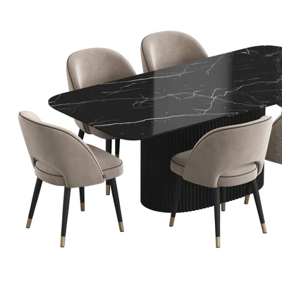 Cazarina Marvani Cliff Dining set — Ver 2