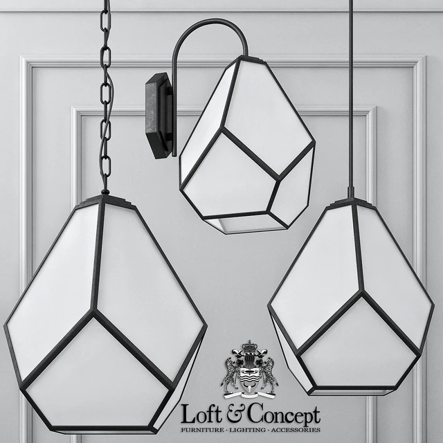 Geometry glass light  milk — Скачать