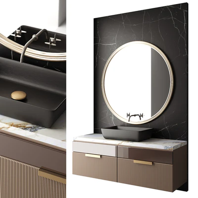 Bathroom furniture set 004 — Вид 3