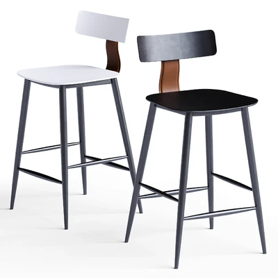 Stool Group Semi-bar chair ANT — Ver 1