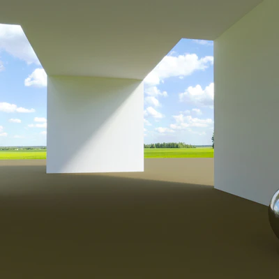 HDRi на краю леса — Вид 2