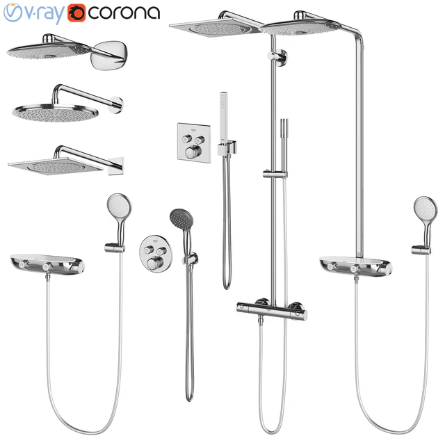 Shower systems GROHE set 96 — Descargar