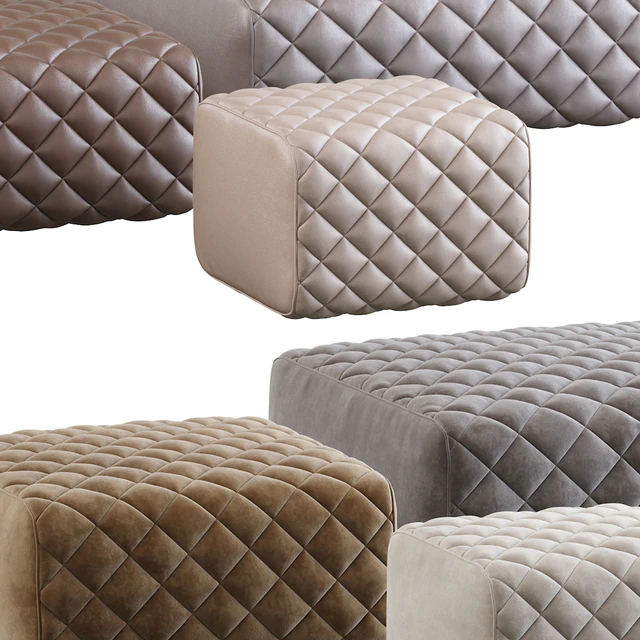 ASHLEY Pouf by Minotti — Download