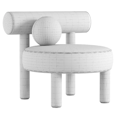 Boucle gropius chair — Ver 2