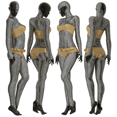 mannequin in crystals n01 — Вид 1