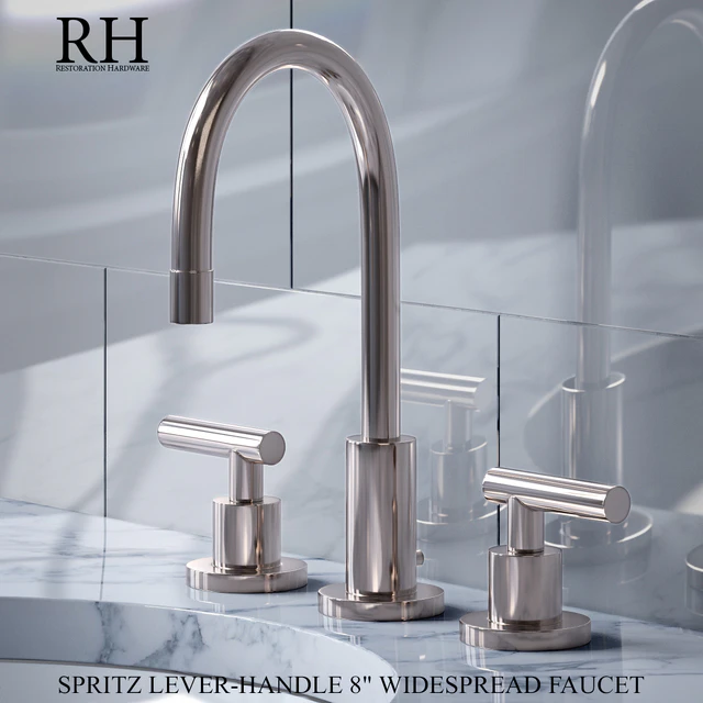 SUTTON LEVER-HANDLE 8in WIDESPREAD FAUCET — Descargar