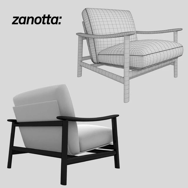 zanotta sushi armchair — Descargar
