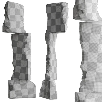 Abstract sculpture 09 — Ver 3