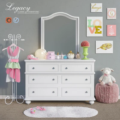 Furniture Legacy Classic, accessories, decor and toys set 5 — Ver 1