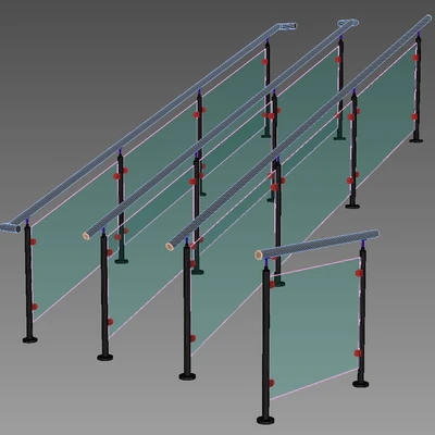 Stainless steel railing 3 — Ver 2