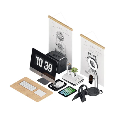 Utespelare Industrial Desk — Вид 2