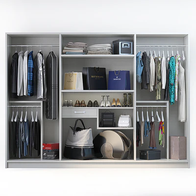Set of clothes, shoes and accessories for the cabinet mix 3 — Ver 1
