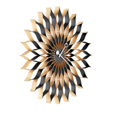 sunflower wall clock by vitra — скачать