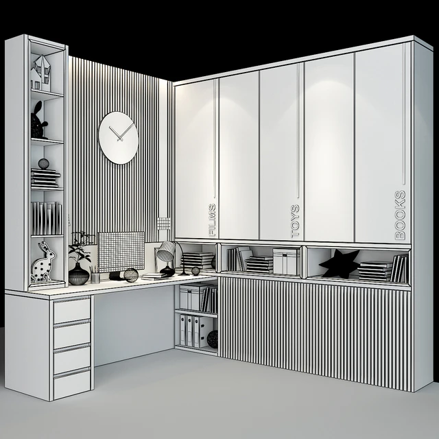 Furniture for a children 0315 — Descargar