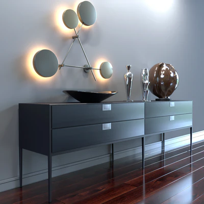 Console ALCOR LX08 B&B Italia — Ver 2