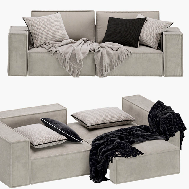 Sofa Ebi Happy Yellow Loft / Диван Эби — Скачать