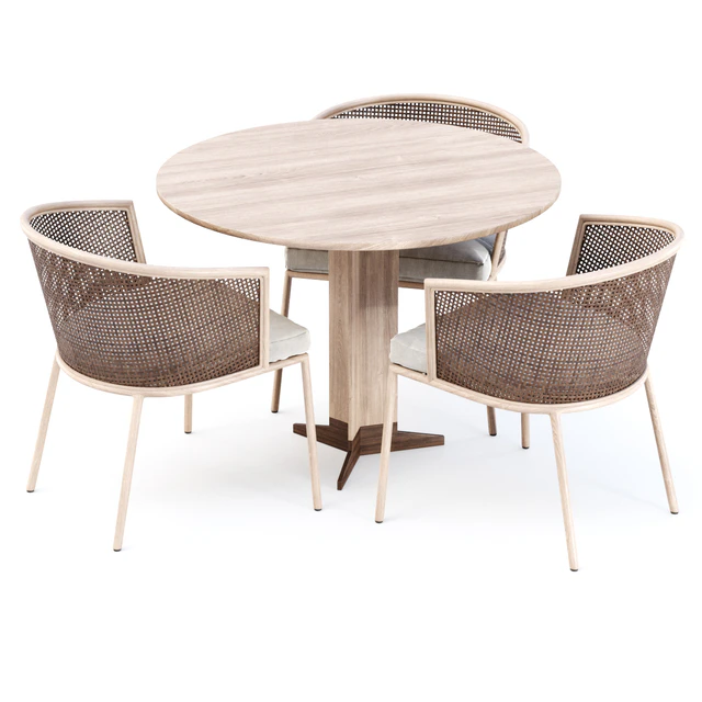 Outdoor garden furniture set v12 / Garden furniture set — Descargar