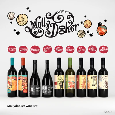 set of wine Mollydooker (9 bottles) — Ver 1