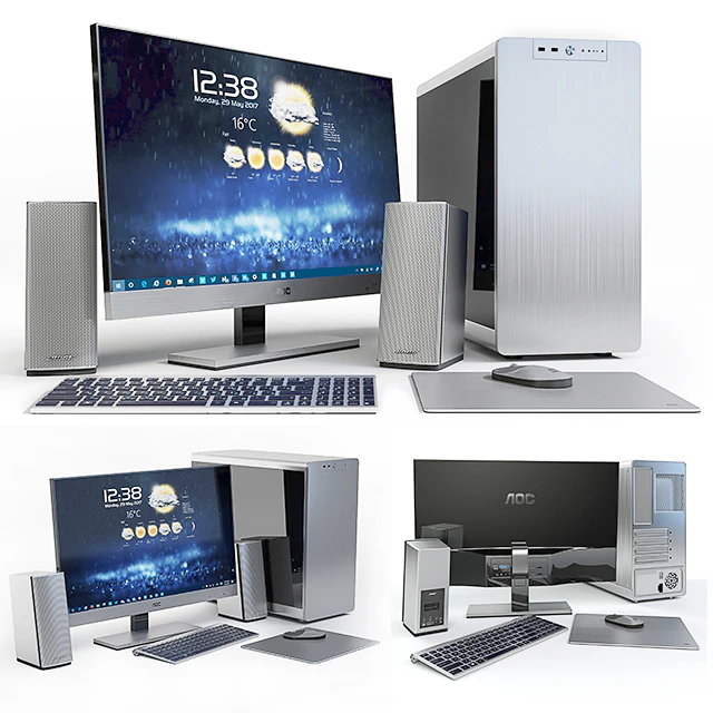 27"  AOC i2757Fm, корпус JONSBO RM4 S, колонки Bose + переферия — Скачать