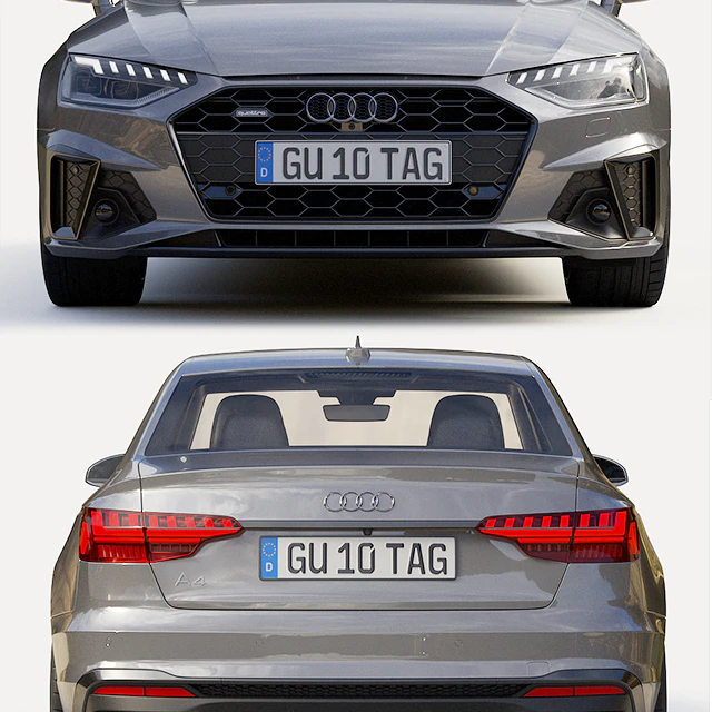 Audi A4 Sedan S-Line 2020 — Descargar