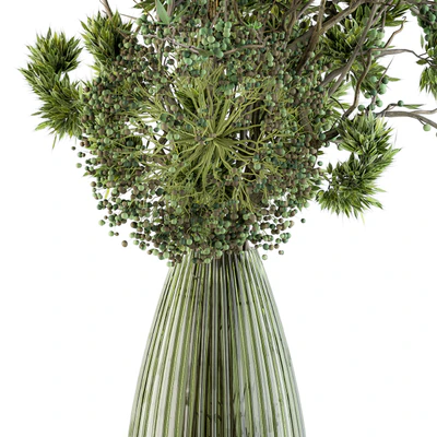Bouquet - Branch in vase 21 — Вид 3