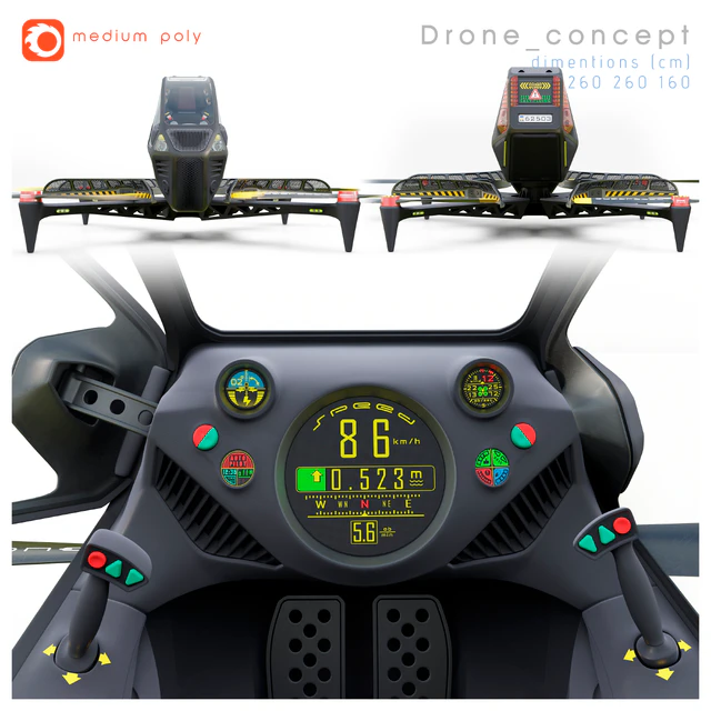 Drone concept — Descargar