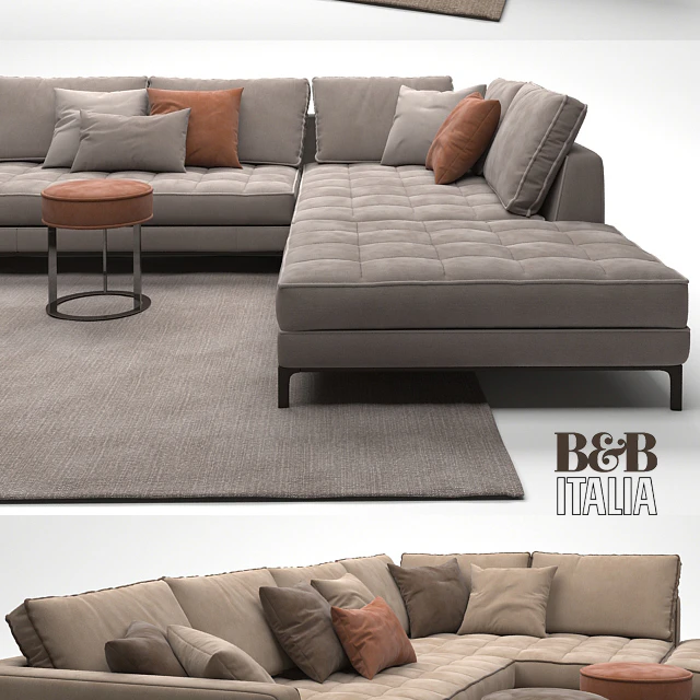 MAXALTO B&B Italia Lucrezia Sofa — Скачать