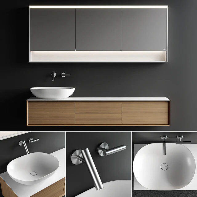 Falper Shape Evo Vanity Unit Set 2 — Скачать
