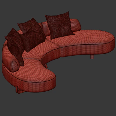 Paolo Castelli Vao Curved Sofa — Вид 2