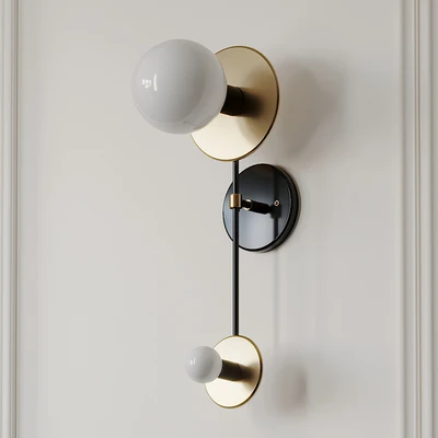 Double Wall Brass Sconce by ETSY — Вид 2