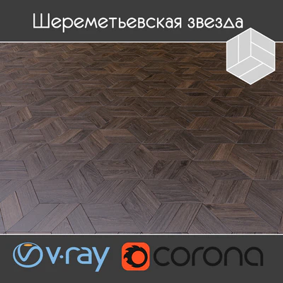 Parquet Sheremetyevo star, 2-3 — Ver 1
