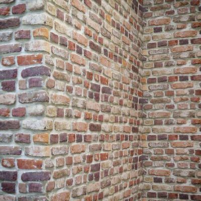 Brick wall with corners — Ver 1