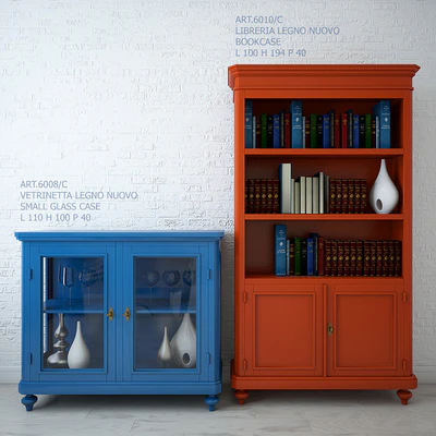 ARTEFERRETTO bookcase and Showcases — Ver 2