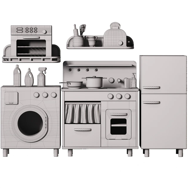 ZARA Play Kitchen Toy Set — Descargar