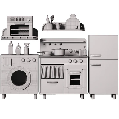 ZARA Play Kitchen Toy Set — Ver 3