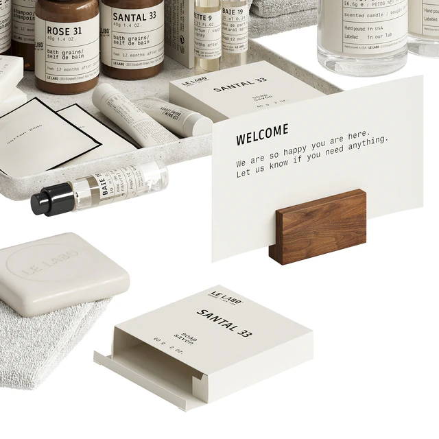 Hotel Bathroom Accessories LE LABO — Скачать