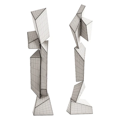 408 interior sculptures 15 minimalistic abstract modern angular artwork 01 — Вид 3