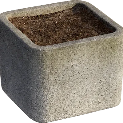 concrete plant pot 002 — Descargar