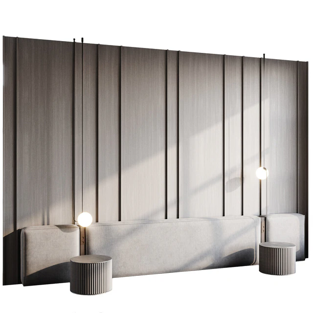 Headboard 3d Wall Panel 32 — Descargar