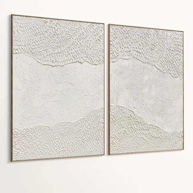 Plaster Two Photo Frame D-628 — Скачать