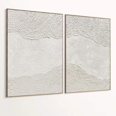 Plaster Two Photo Frame D-628 — Вид 3