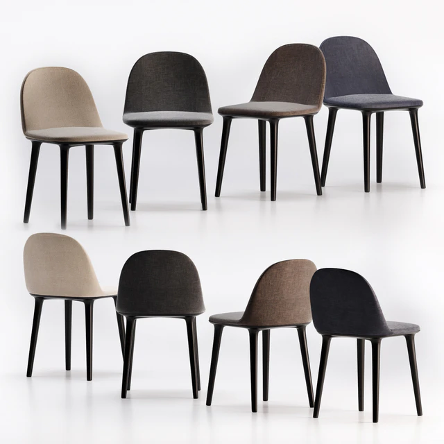 Softshell side chair by Vitra — Скачать