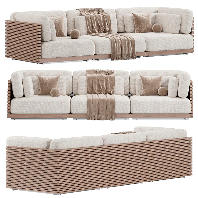 Caicos Sofa 3 — Скачать
