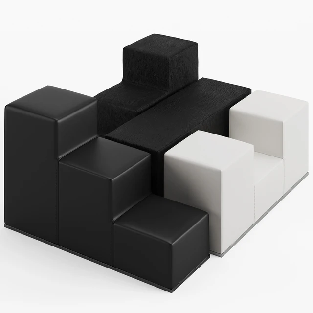 B&B Italia Gli Scacchi Pouf — Descargar