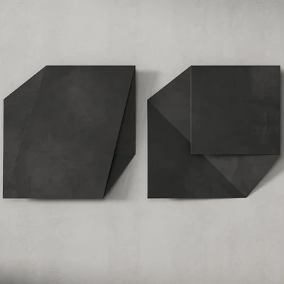 456 decorative wall art 22 minimal metal artworks by Heiner Thiel P02 — Вид 2