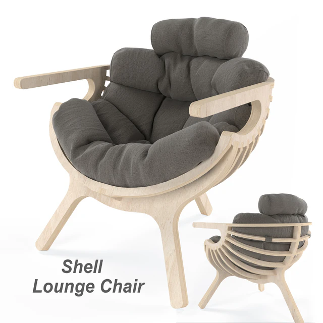 Shell Lounge Chair — Descargar