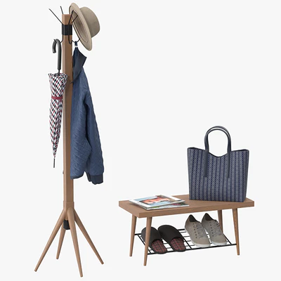 Lucy Coat Rack — Ver 3