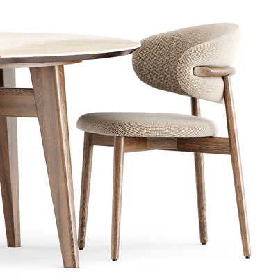 Oleandro chair and Abrey table by Calligaris — Вид 2